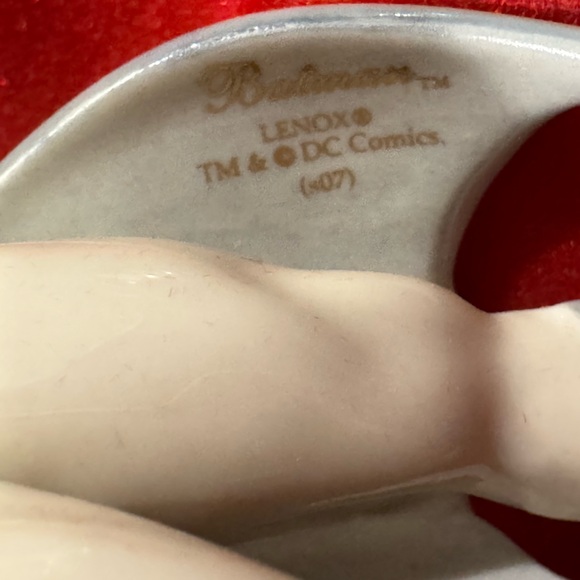 LENOX BATMAN Porcelain Christmas Ornament DC WB Superhero Gift Collectible NIB - Picture 10 of 11